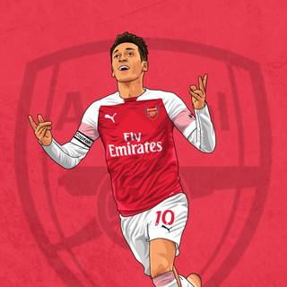 Ozil iPhone wallpaper