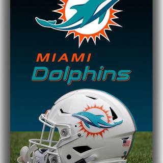 Miami Dolphins iPhone wallpaper