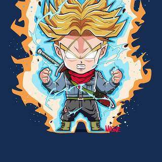 Chibi iPhone wallpaper