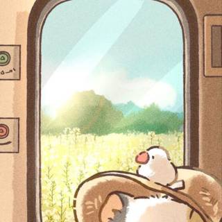 Chibi iPhone wallpaper