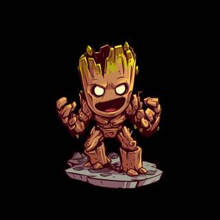 Chibi iPhone wallpaper