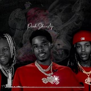 King Von red wallpaper