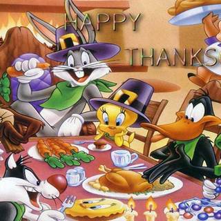 Cartoon Thanksgiving wallpaper