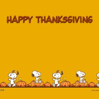 Cartoon Thanksgiving wallpaper