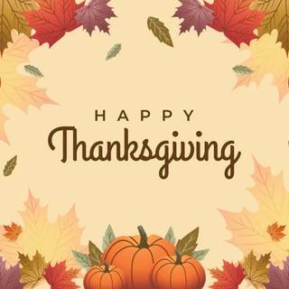 Thanksgiving aesthetic desktop wallpaper