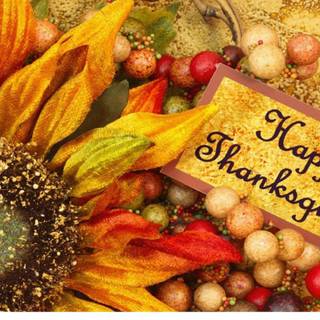 Thanksgiving logo wallpaper