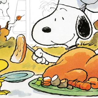 Cartoon Thanksgiving wallpaper