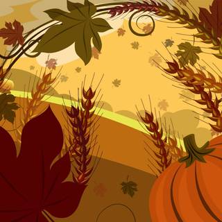 Cartoon Thanksgiving wallpaper
