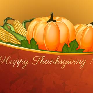 Cute Thanksgiving desktop wallpaper