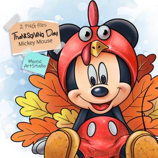 Mickey Mouse Thanksgiving wallpaper