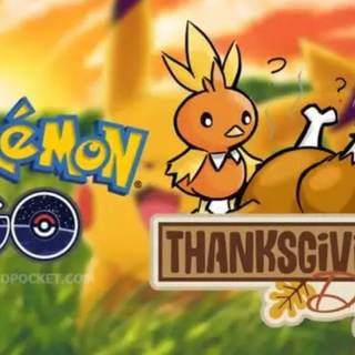 Thanksgiving Pokémon wallpaper