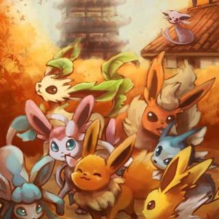 Thanksgiving Pokémon wallpaper