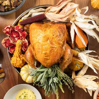 Thanksgiving meal wallpaper