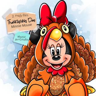 Mickey Mouse Thanksgiving wallpaper