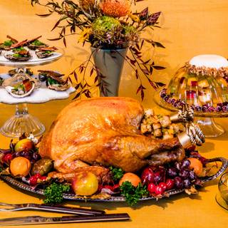 Thanksgiving meal wallpaper