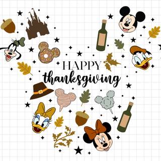 Mickey Mouse Thanksgiving wallpaper