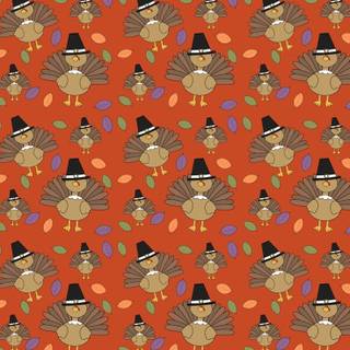Thanksgiving pattern wallpaper
