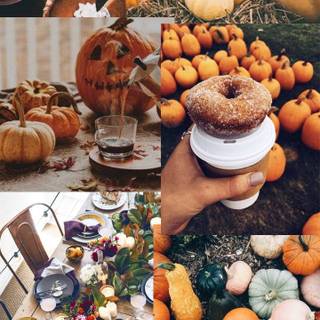 Thanksgiving collages wallpaper