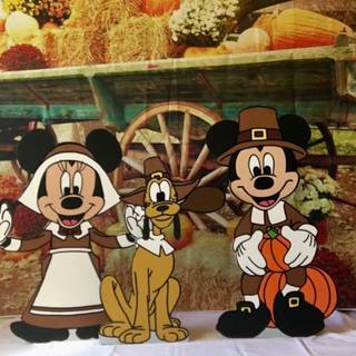 Mickey Mouse Thanksgiving wallpaper