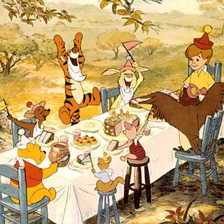 Winnie The Pooh Thanksgiving wallpaper