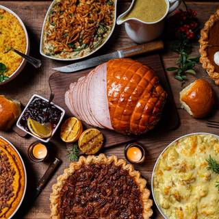 Thanksgiving Day meal wallpaper