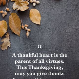 Thanksgiving quotes wallpaper