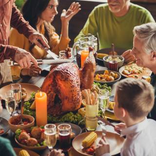 Thanksgiving Day meal wallpaper