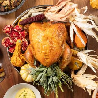 Thanksgiving Day meal wallpaper