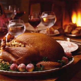 Thanksgiving Day meal wallpaper