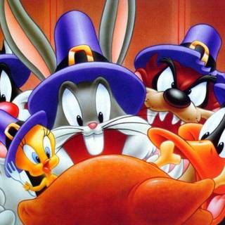 Thanksgiving cartoon wallpaper