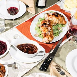 Thanksgiving Day meal wallpaper