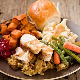 Thanksgiving Day meal wallpaper