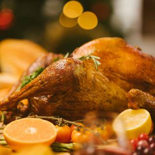 Thanksgiving Day meal wallpaper