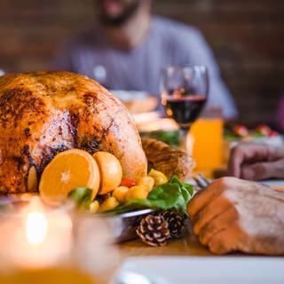 Thanksgiving Day meal wallpaper