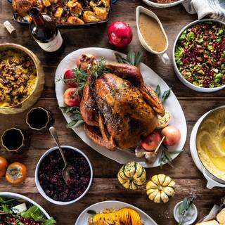 Thanksgiving Day meal wallpaper