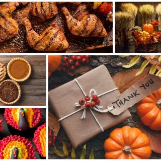 Thanksgiving collages wallpaper
