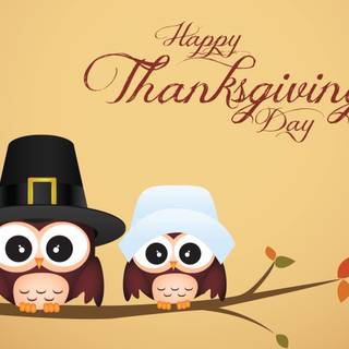Cute Thanksgiving desktop wallpaper