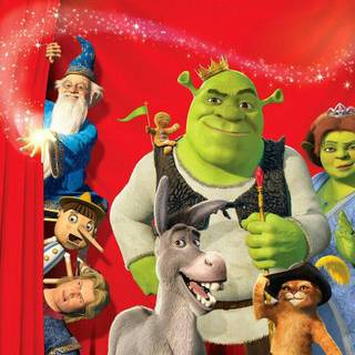 Shrek Christmas wallpaper