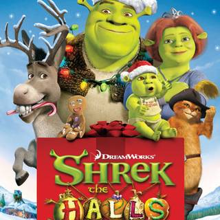 Shrek Christmas wallpaper