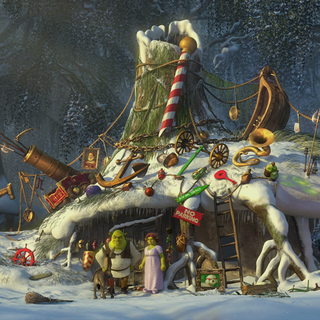 Shrek Christmas wallpaper