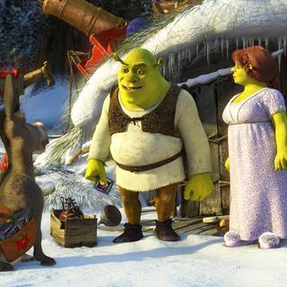 Shrek Christmas wallpaper