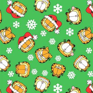 Garfield Christmas wallpaper