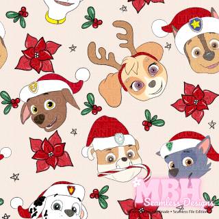 Paw Patrol Christmas wallpaper