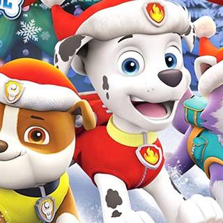 Paw Patrol Christmas wallpaper