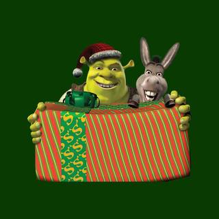 Shrek Christmas wallpaper