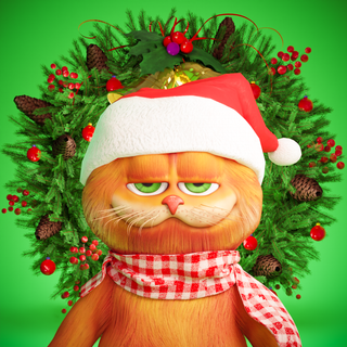Garfield Christmas wallpaper