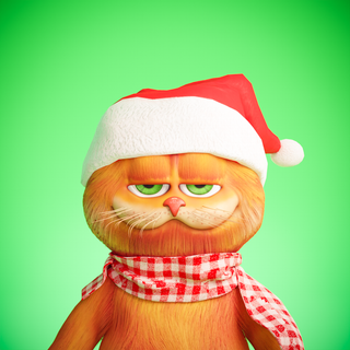 Garfield Christmas wallpaper