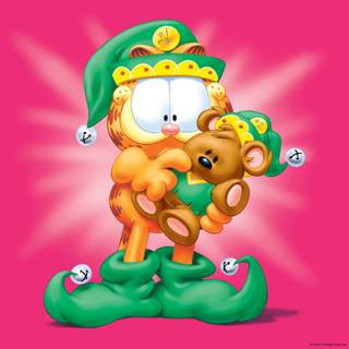 Garfield Christmas wallpaper