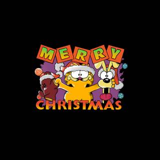 Garfield Christmas wallpaper