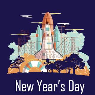 New Year's Day wallpaper